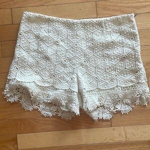 Lace shorts